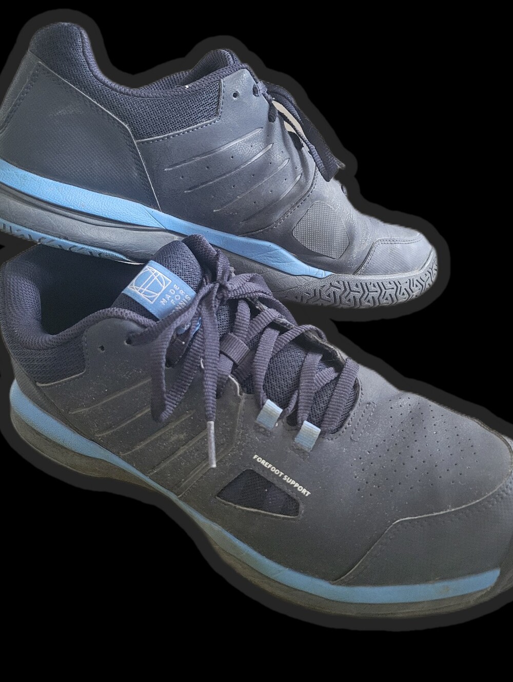 Men's Navy Blue Tennis Shoes